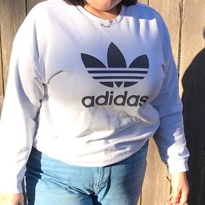Adidas trefoil sweatshirt size XL